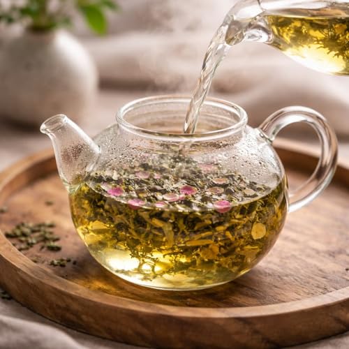 Image of Sipologie Pour Over Coffee Maker 800ml | Borosilicate Glass Kettle with Stainless Steel Strainer | Green Tea & Coffee Brewer | Heat Resistant Glass Kettle