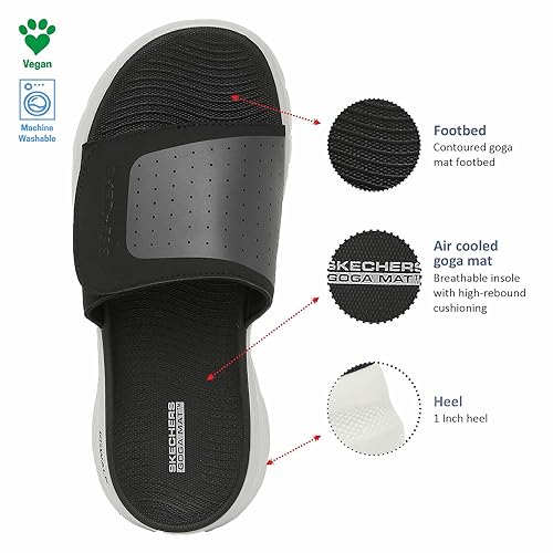 Skechers Men's Go Walk Flex Sandal-Sandbar4