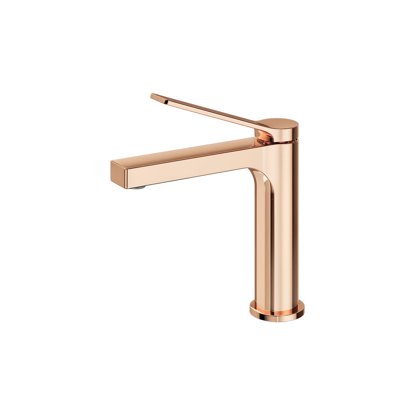 Robinet de salle de bain or rose EMKE pour stopper le gaspillage d'eau
