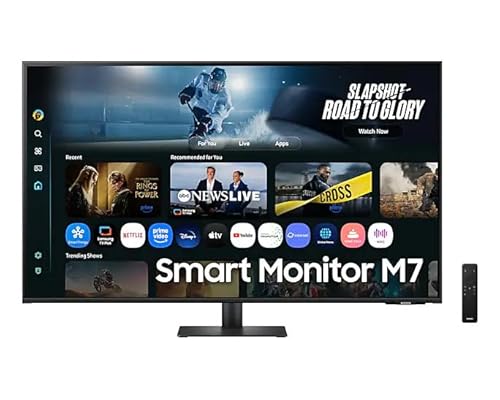 Samsung 43-Inch M70F UHD Smart Monitor