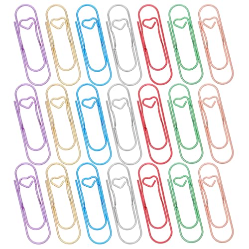 Lot de 70 pinces métal avec trombone pour stylos et carnets