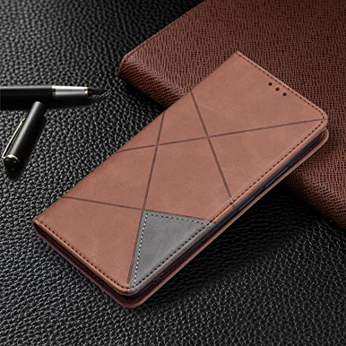 nincyee Capa flip para Xiaomi Redmi Note 11 e Note 11S, carteira de couro PU com padrão de losango e