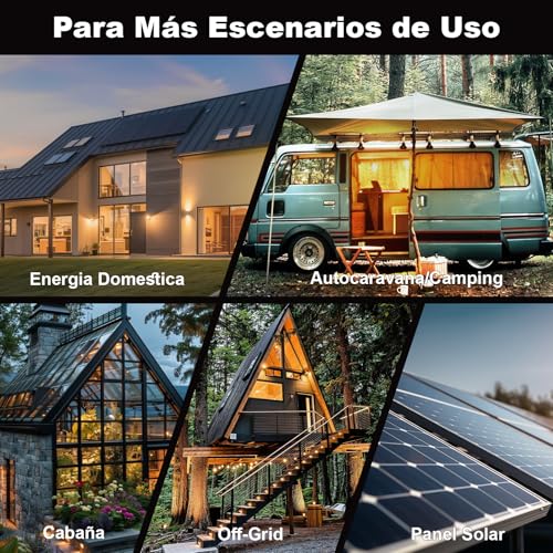 Miniatura 7 de Dumfume Lifepo4 Bateria Litio 12v 300ah, 15000 Ciclos Profundos, Bms 200a, 3840w Bateria Para Placas Solares, Camper, Alimentación De Emergencia, Aplicaciones Fuera De La Red