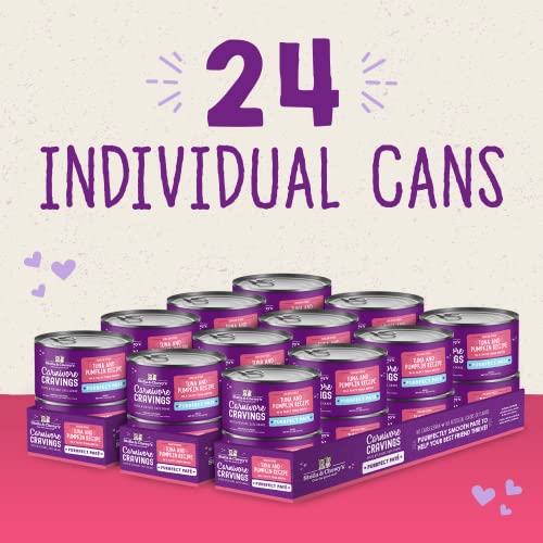 Stella & Chewy's Carnivore Cravings Purrfect Paté - Premium Grain-Free Wet Cat Food - Tuna & Pumpkin Recipe - High Protein with Bone Broth - Perfect for Picky Eaters - 5.2oz Cans (24 Pack) - image 8