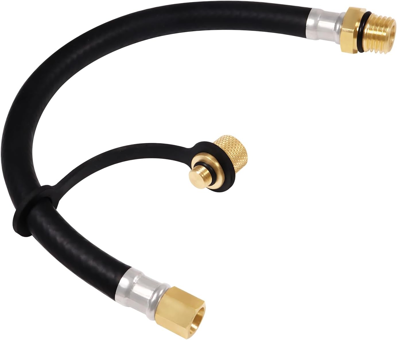 Flex Oil Drain Hose Replace 510440902 for Kawasaki FR600V FR651V FR691V FR730V FX730V FJ180V FS730V FS541 FH721V FH601V FH641V FH661V FH680V for Kubota Z412 Z122R for Toro MX5060 FX730V (Pack of 2)