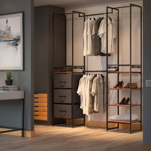 Mueble extensible modular para estancias pequeñas con cajones ahorra espacio 3