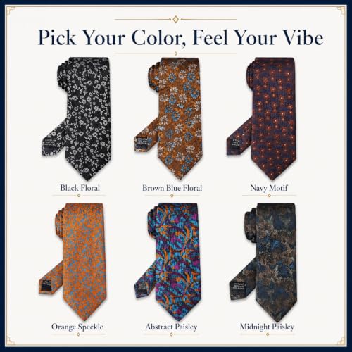Image of WeiShang Neckties for Men, Classic Formal Tie