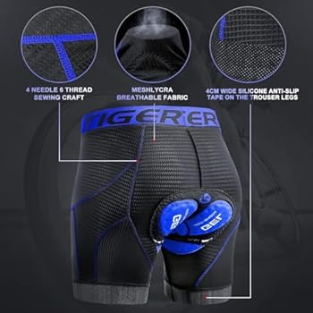 Lycra X-tiger Pantalon Corto Mtb Ruta Unisex Acolchado Gel | Cuotas Sin Interés