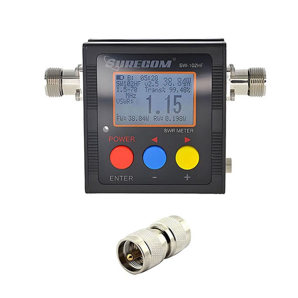 Surecom SW-102HF 1.5-70MHz V.S.W.R. & Power Meter-image-36