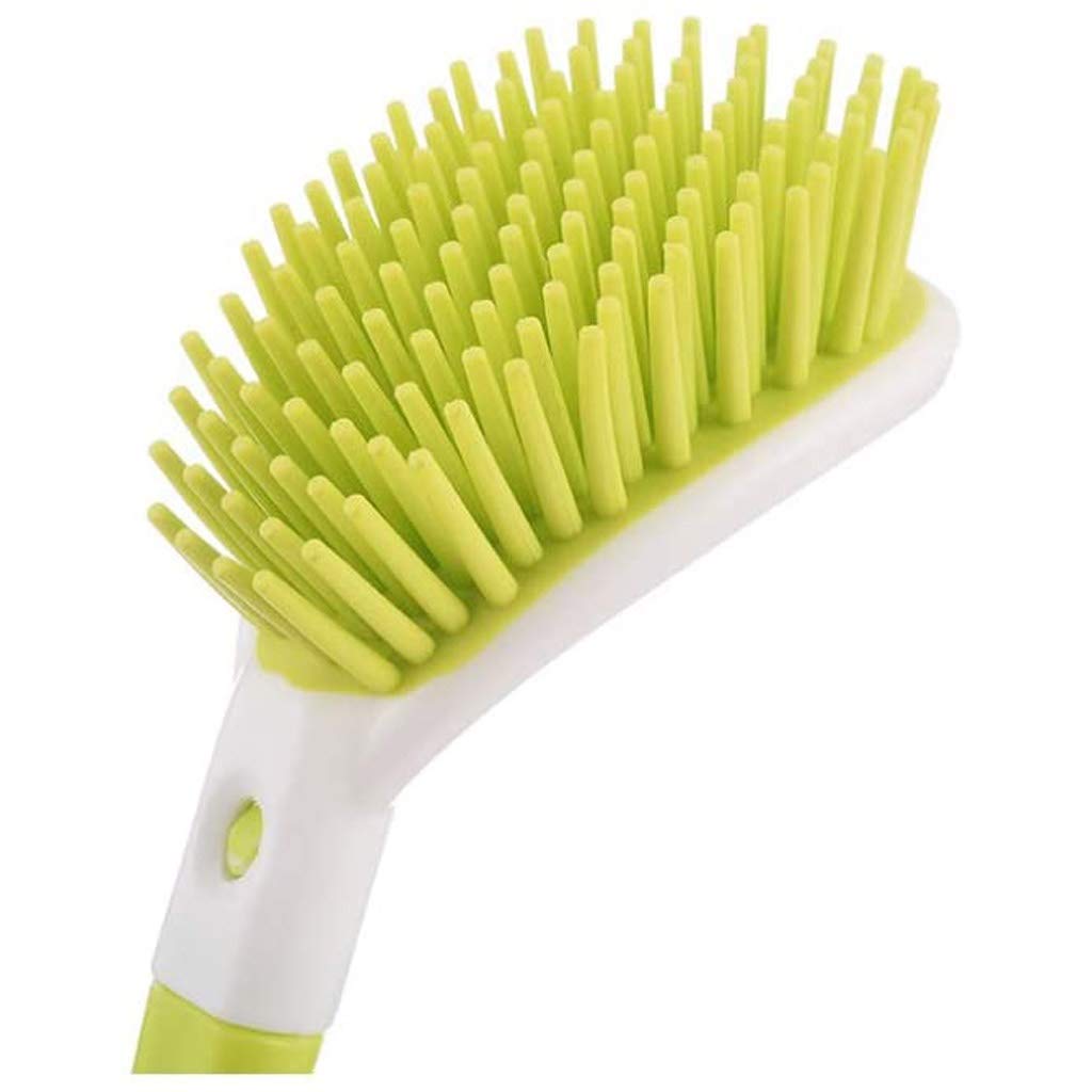 Silicone, Non è Necessario perforare la Spazzola TET con setole morbide, Kit di Pulizia della Spazzola TET con Manico Lungo, Testina TET con Base