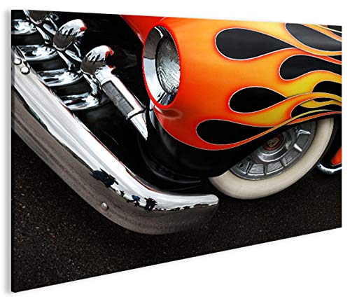 islandburner Hot Rod US Cars 1K XXL Poster sur toile Décoration murale pour salon