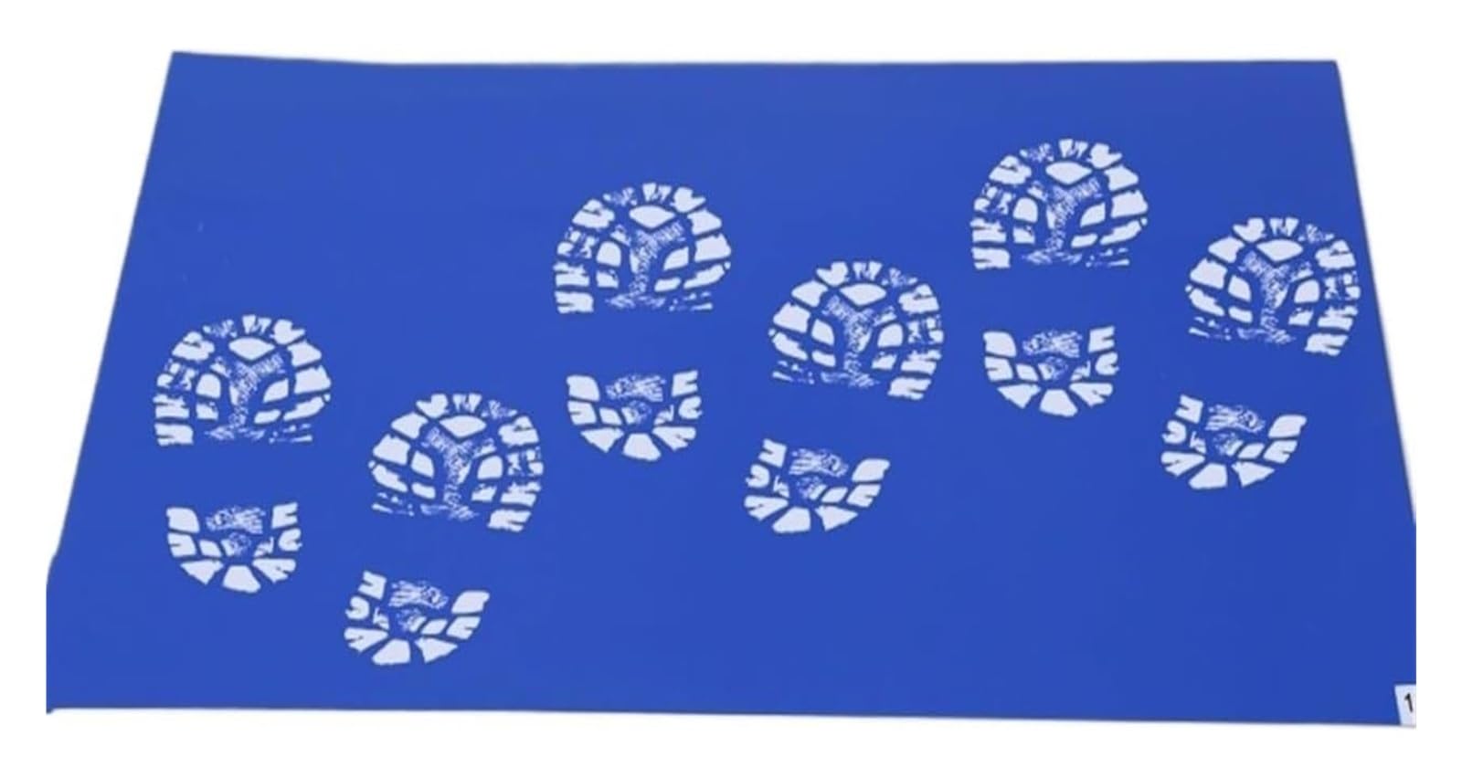 Klebematte, BAU oder Reinraum – Packung mit 10 Klebematten – 30 Blätter pro Matte – Klebende Bodenmattenlösung – Klebende Türmatten (45 x 60 cm)