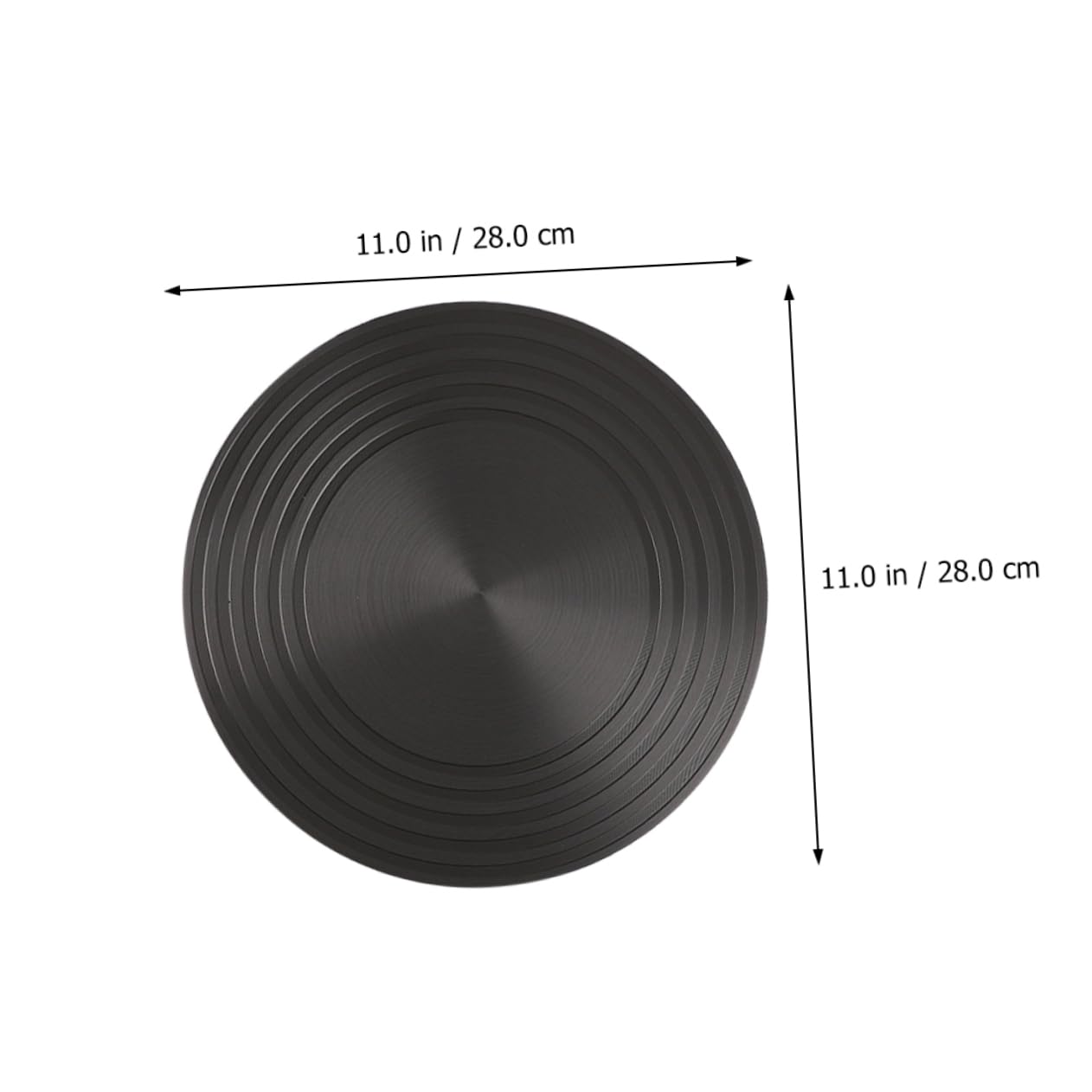 Healifty Difusor Distribución Uniforme del Calor de Aluminio de Calor Redondo de 28cm y Ahorro Cocina para Estufa de Gas