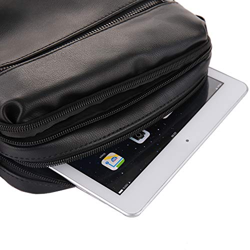 RONCATO Brooklyn tracolla 2 comparti Nero