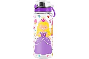 Adorable Princess Water Bottle for School: Perfect Hydration Companion for Little Girls