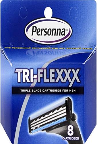 Amazon.com: 24 Personna Tri-flexxx Cartridges - For all Gillette Sensor ...
