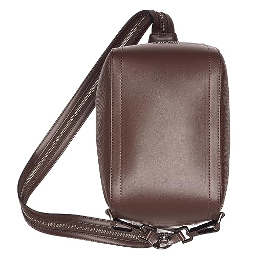 Image of Calvin Klein Womens Moss Convertible Sling Backpack & Hobo Shoulder Bag