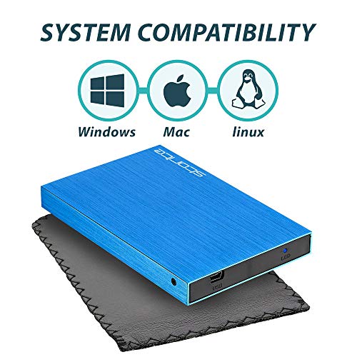 Storite - Hard disk esterno portatile, 2,5