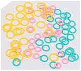 Stitch Markers For Crocheting - LeBeila Plastic Knitting Markers Rings Smooth Crochet Stitch Marker Ring Assorted Knitting Counters Needle Clip Small, Medium & Large (70, Mixed)