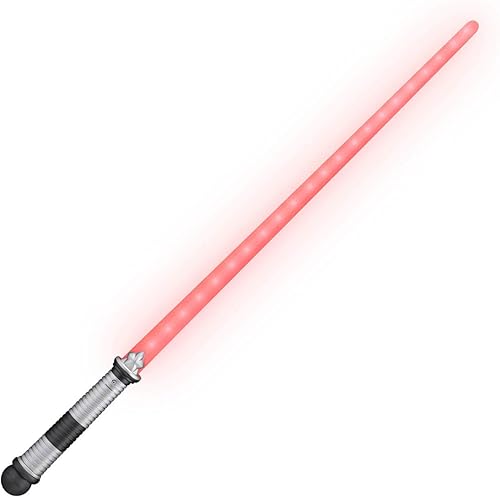FlashingBlinkyLights Espadas espaciales de sables con luz LED roja (paquete de 3) juguetes