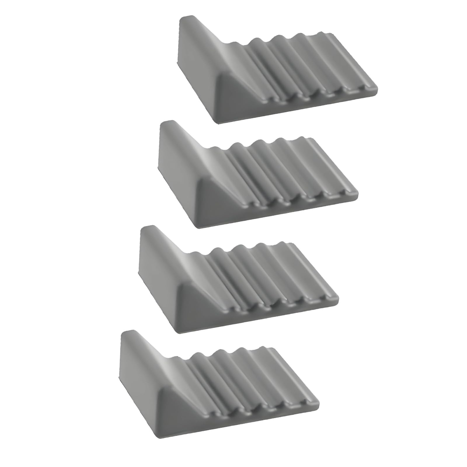 KAHDGSS Secure Silicone Buffer Supports for Trash Cans Pack of 4 with Quiet and Shock Absorption Feature Garbage Can Mattresses