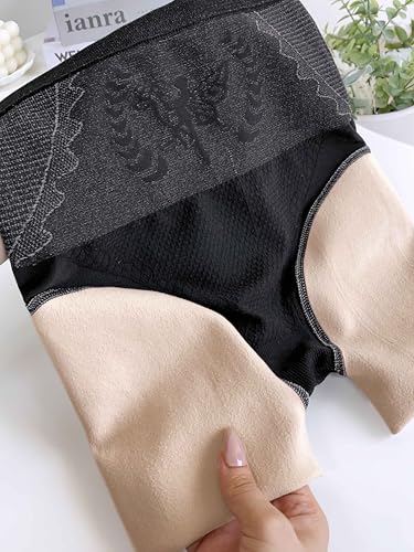 CHICME Womens High Waist Butt Lifting Tights 2025 Transparent Thermal Pantyhose Leggings Fleece Lined Pants4