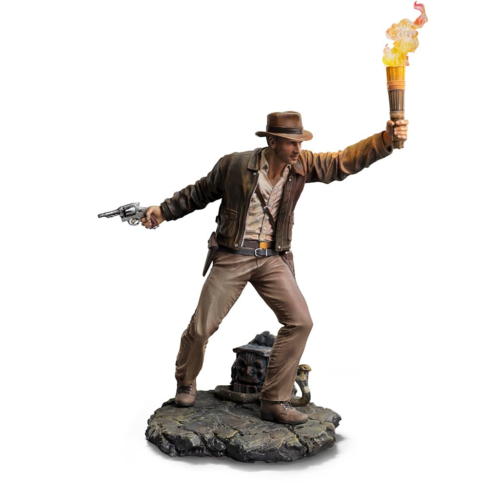 Iron Studios Indiana Jones - Indiana Jones - Scala artistica 1/10 Polystone Multicolore 25,4 cm