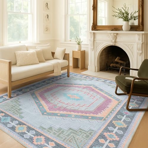 Tapete de área lavable Fame Living 5' x 6'11"