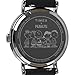 Timex Men's Peanuts Weekender 40mm Watch - Black Strap Orange Dial Silver-Tone Case