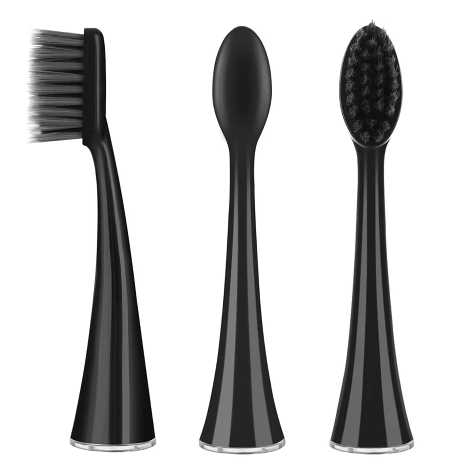 Compatibile con testine Burst Seago 10PCS | Testine di ricambio in carbone di bambù for spazzolini da denti for adulti S9.(20pcs)