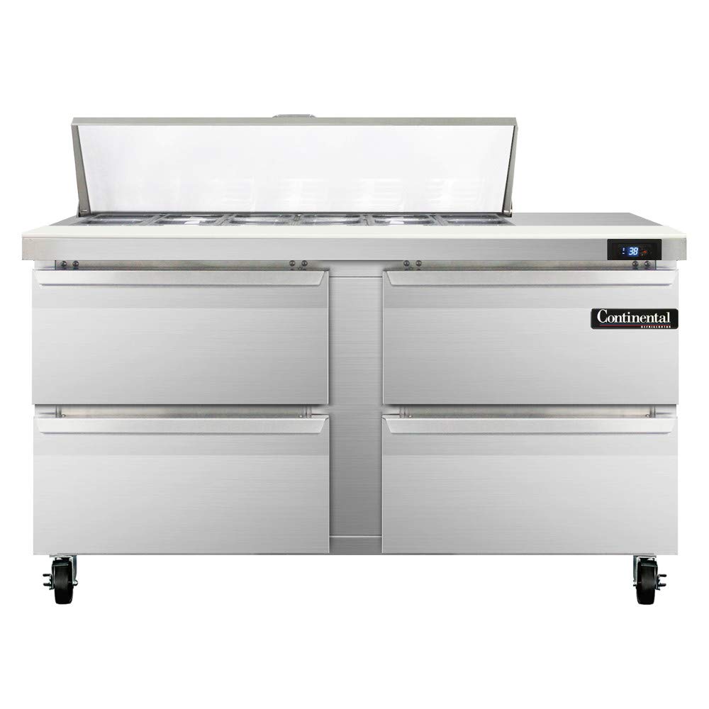 SW60-12C-D Sandwich Unit by Continental Refrigerator – 17.0 cubic_feet