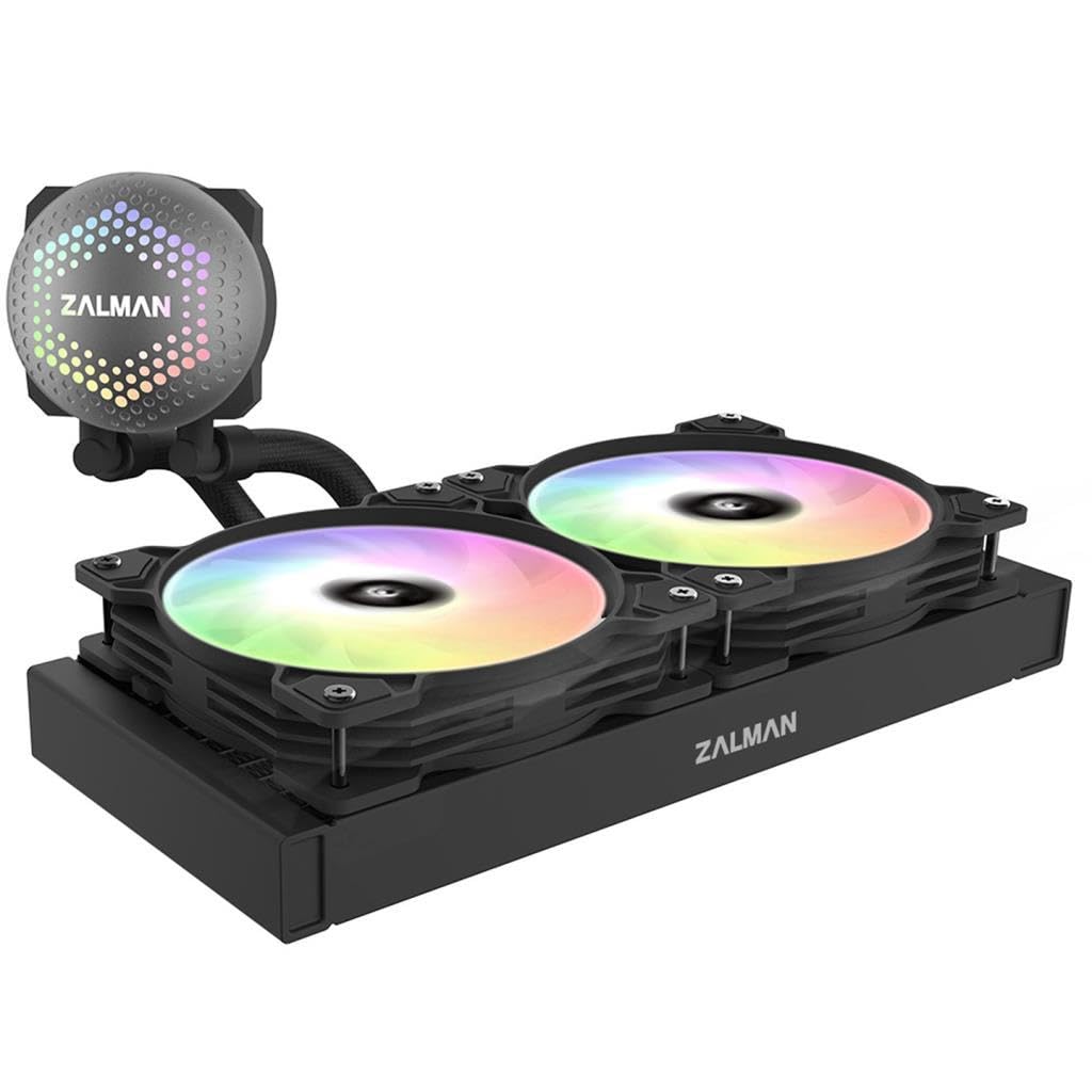 Amazon.co.jp: ZALMAN ALPHA 24 Black 簡易水冷CPUクーラー ARGB
