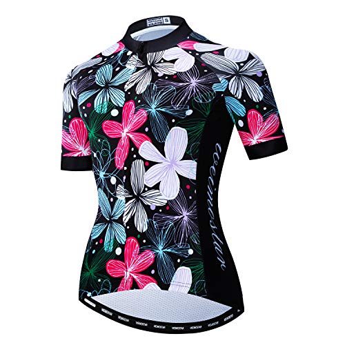 Women Cycling Jersey Top MTB Bicycle Clothing Female Team Cycle Wear Bike XL