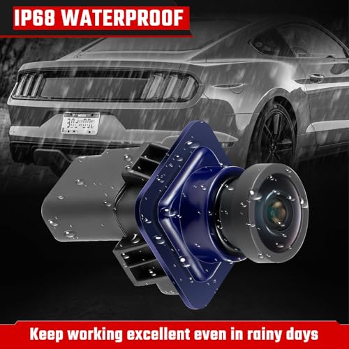 Image of Backup Camera Rear View Camera Fit for F150 2010-2014 Mustang 2015-2020 Lincoln MKC 2015-2019 Parking Park Assist Camera Replace#EL3T-19G490-AA EL3Z-19G490-D BL3Z-19G490-B