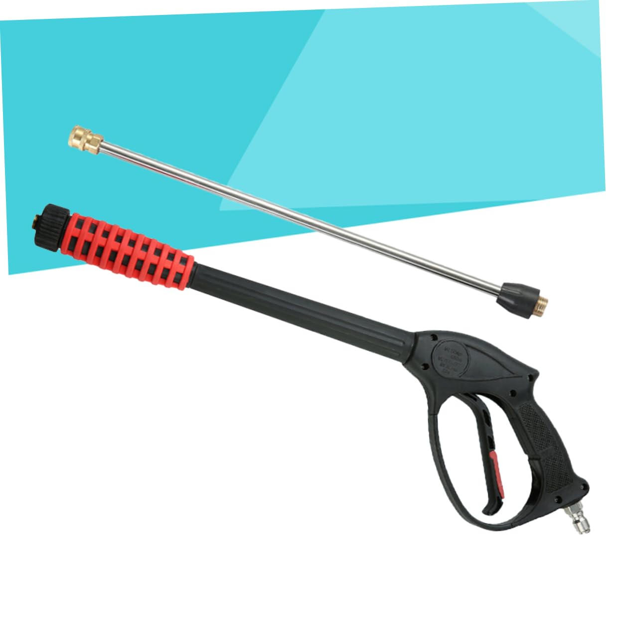 Pistolet Nettoyeur Haute Pression Multifonction pour Lavage de Voiture | Commande Main, Plastique et Cuivre, Arrosage Jardin et Entretien Extérieur