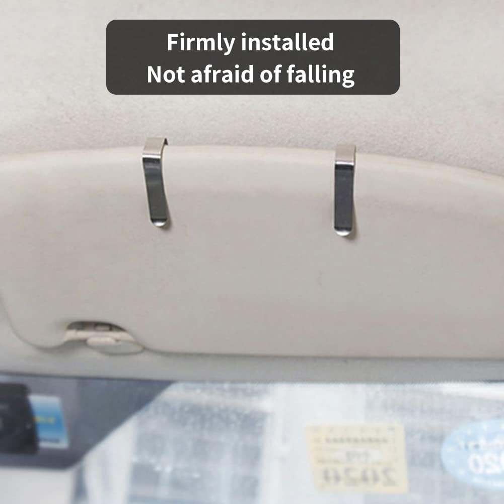 Specchietto Da Trucco Per Auto - Da Appendi Al Retrovisore, 16.7x11 Cm, Acciaio Inox, Per Makeup In Viaggio - Foto 2