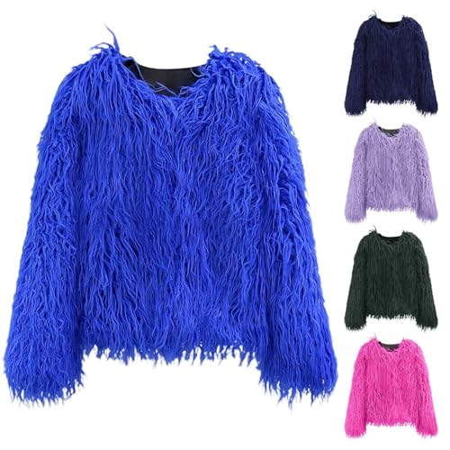 Fleece Coats for Kids Sweatshirt Jackets Baby Girls Outerwear Warm Faux Furry Sweater Children Clothes Outwear Tops4