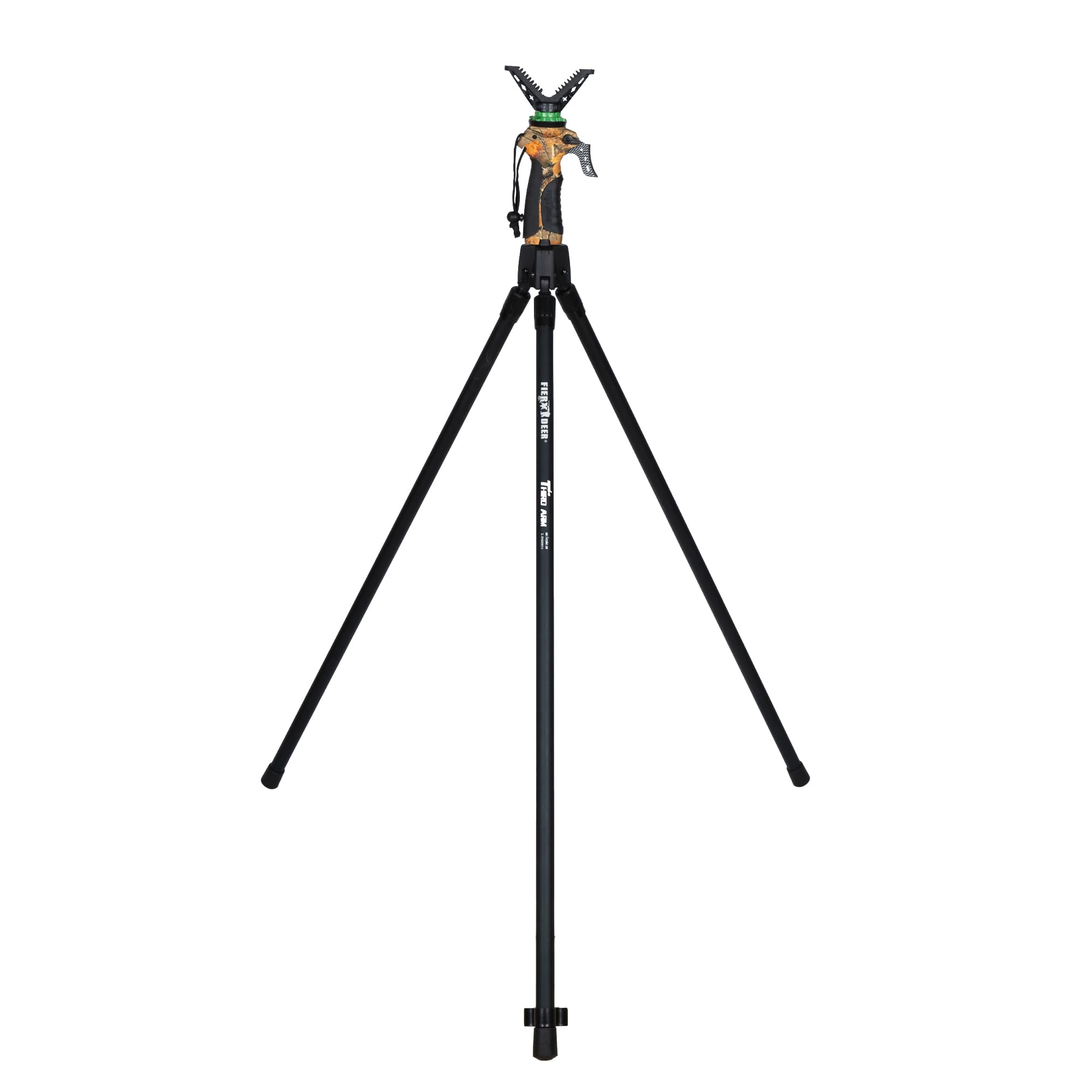 Treppiede di Caccia Regolabile in Lunghezza, treppiedi per Fucile Versatile, tripod da Caccia in Alluminio