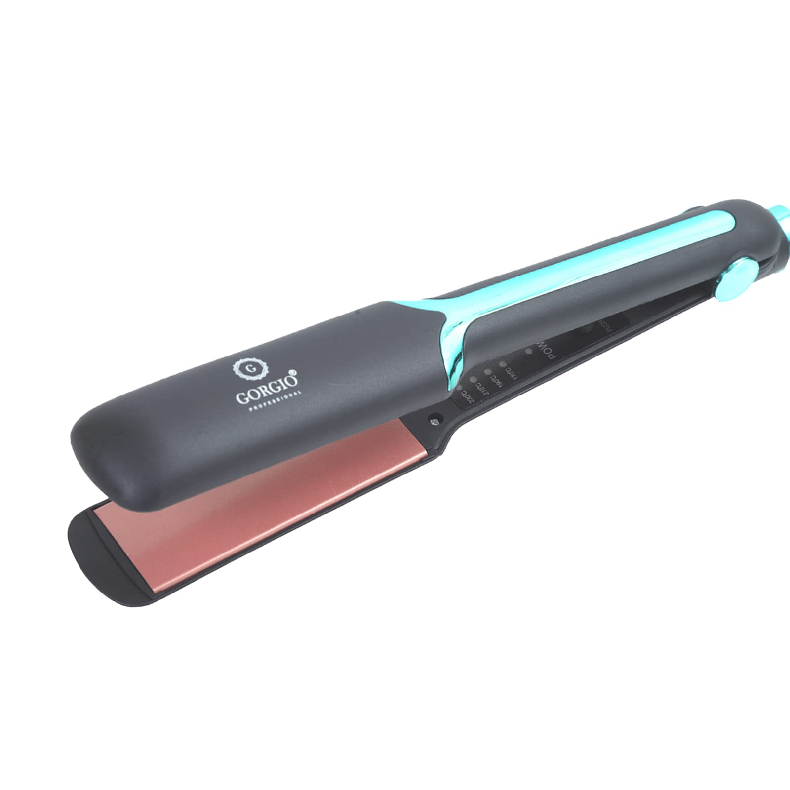 GORGIO PROFESSIONAL HS 1080 Broad Hair Straightener With Ceramic n Teflon Coated Technology n Temperature Controller Flat Straightening Iron for Women-image-3