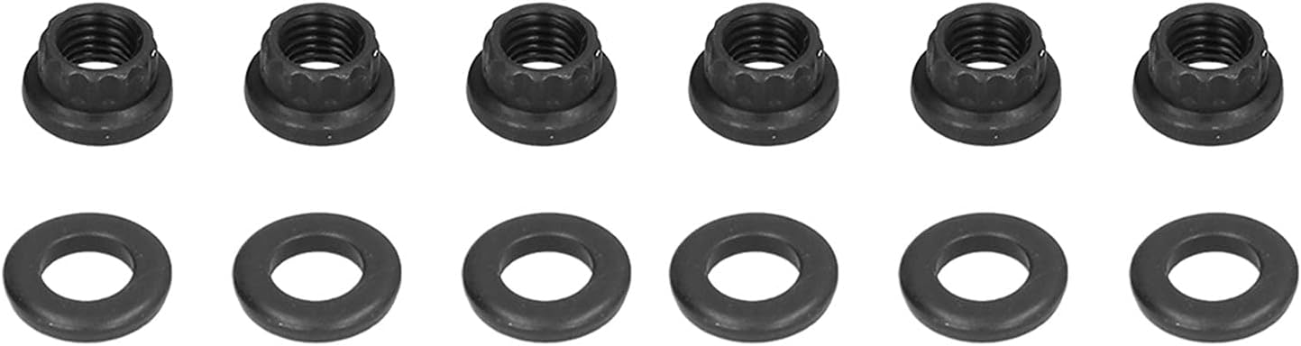 660 Cylinder Bolt,Cylinder Head Stud,Heavy Duty Cylinder Head Studs Steel Nuts Kit Replacement for Rhino 660(2004 2007) 660(2001 2005)