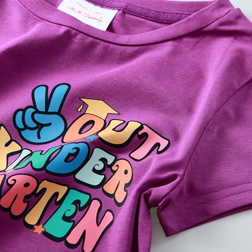 Image of Kindergarten Graduation Shirt Kids Kindergarten Graduation Gifts for Girls T-Shirt Top