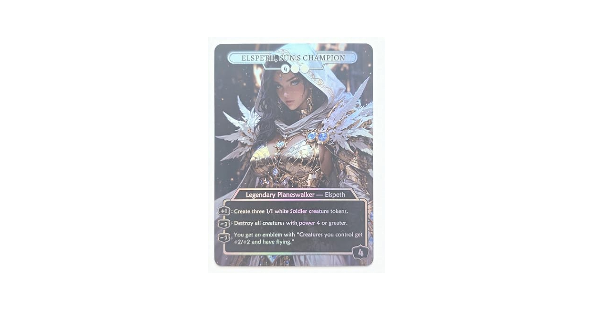 Amazon.com: Waifu Elspeth, Sun's Champion 01 Foil