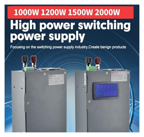 Alimentation à découpage CC 2000W 0-110V ajustable avec écran LCD