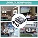 HDMI Splitter 1 in 2 Out - Techole 4K Aluminum Ver1.4 HDCP, Powered HDMI Splitter Supports 3D 4K@30HZ Full HD1080P for Xbox PS4 PS3 Fire Stick Roku Blu-Ray Player Apple TV HDTV - Cable Included, Grey