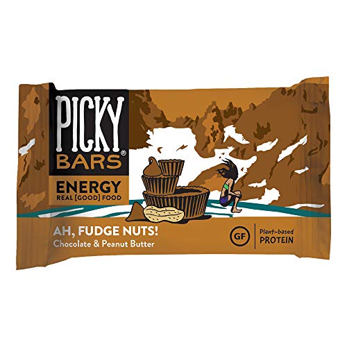 Picky Bars Ah, Fudge Nuts Vegan Energy Bars (10 Pack)