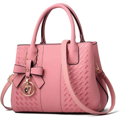 Purses and Handbags for Women Fashion Ladies PU Leather Top Handle Satchel Shoulder Tote Bags