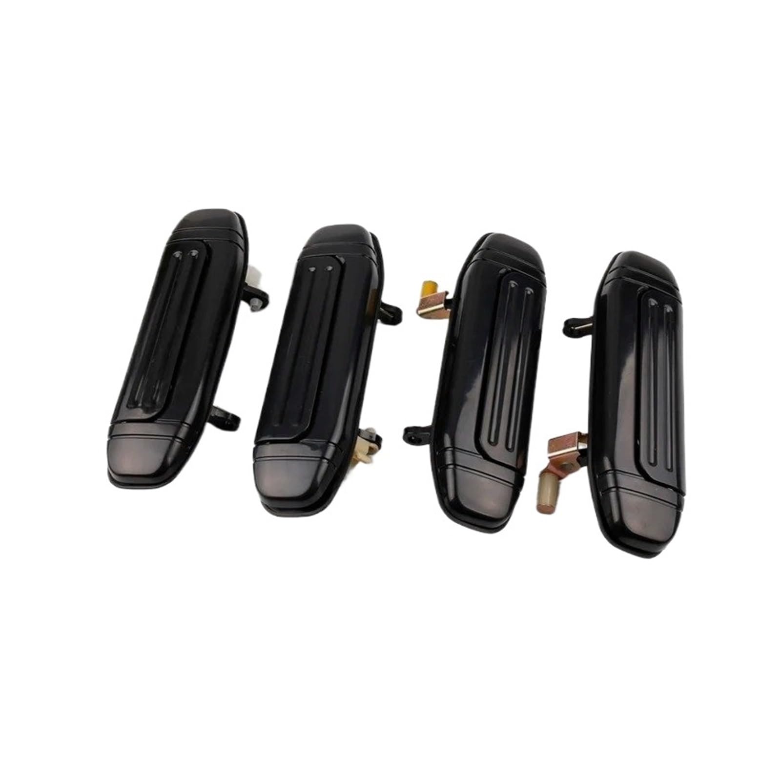 WNBXHSD Car Exterior Car Door Handle for Mitsubishi for Pajero for Montero V31 V32 V33 V43 V46 V47 Benekar Front Rear Outer Door Handle Black(4PCS)