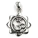 Produktbild Drachensilber Om Anhänger buddhistischer Schmuck 925 Silber Frauen Mädchen Silberanhänger