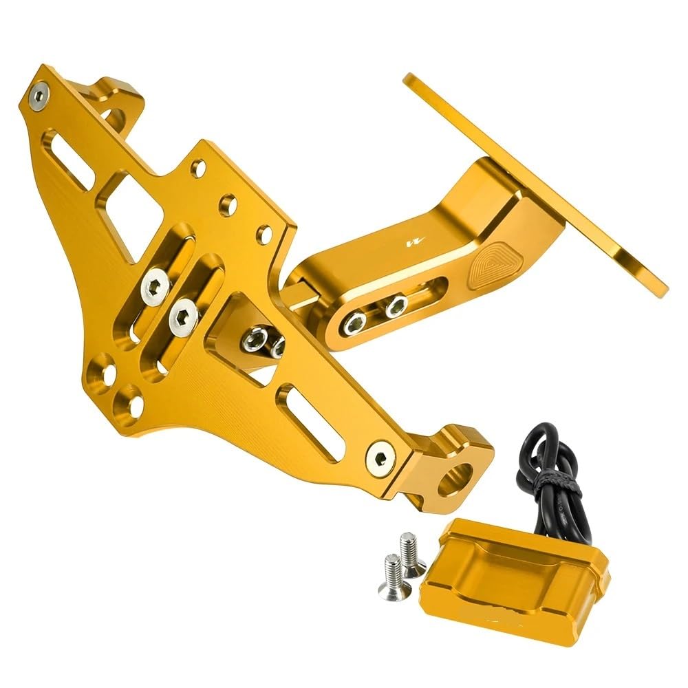 Portatarga Accessori per la modifica della luce targa del motociclo, accessori universali per Pulsar 200 NS RS