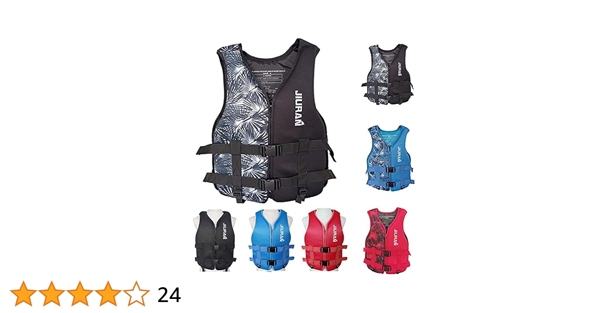 新品ライフジャケット　４着 Amazon | ライフジャケットフローティングベストセット 呼び子